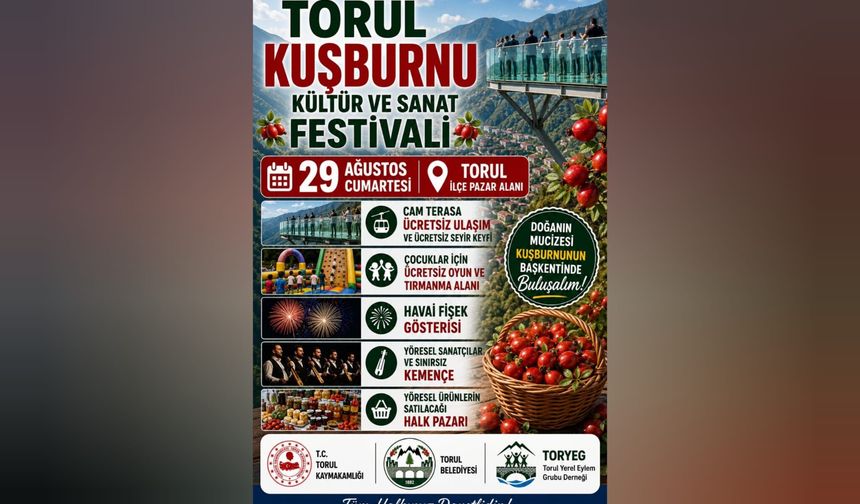 2. KUŞBURNU KÜLTÜR VE SANAT FESTİVALİ 11 YIL ARADAN SONRA YENİDEN KUŞBURNUNUN BAŞKENTİ TORUL'DA