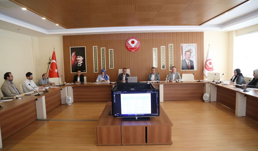 Gümüşhane Üniversitesi Gelecek Hedeflerini Masaya Yatırdı