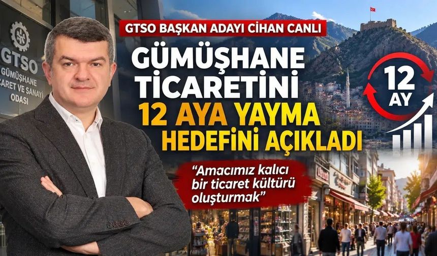 GTSO Başkan Adayı Cihan Canlı’dan Kent Ekonomisine Yönelik Stratejik Açıklamalar