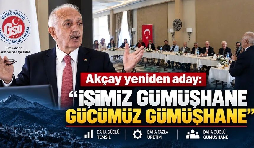 GTSO Başkanı Akçay Görev Süresini Değerlendirdi ve 3 Ekim İçin Destek İstedi