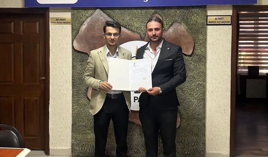 Muhammet Furkan Kesler Köse AK Parti Gençlik Kolları’nın Yeni Başkanı Oldu