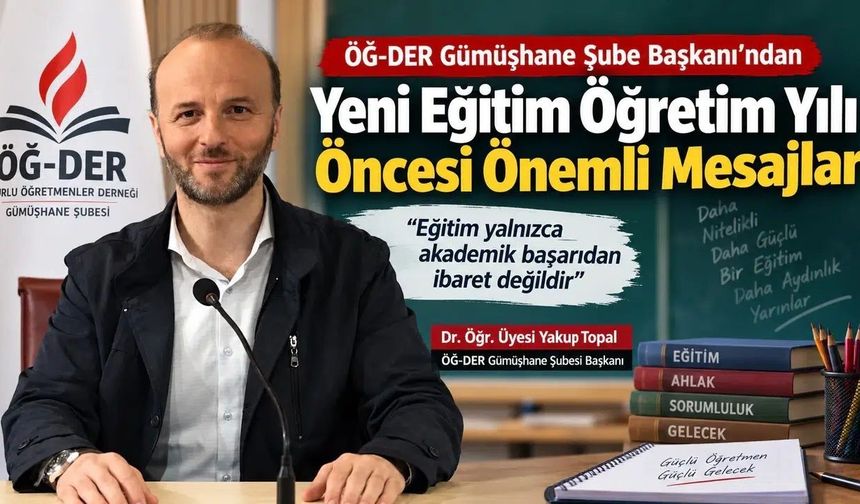 ÖĞ-DER’den 5+3+3 Eğitim Modeli ve Genel Ödenek Talebi