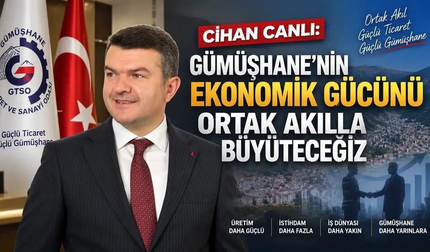 GTSO Başkan Adayı Cihan Canlı Vizyonunu Açıkladı: "Ortak Akıl, Güçlü Ticaret"
