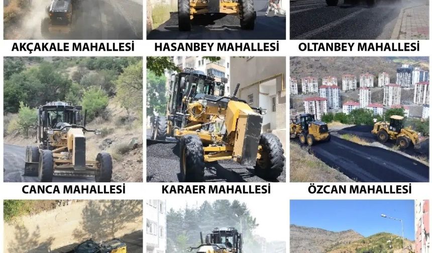 Kent İçi Ulaşımda Asfalt Seferberliği: Gümüşhane’de Yollar Baştan Aşağı Yenileniyor
