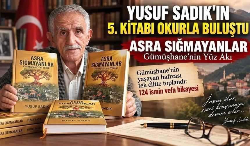 Yusuf Sadık’tan Kent Kültürüne Dev Katkı: 124 İsim Tek Kitapta