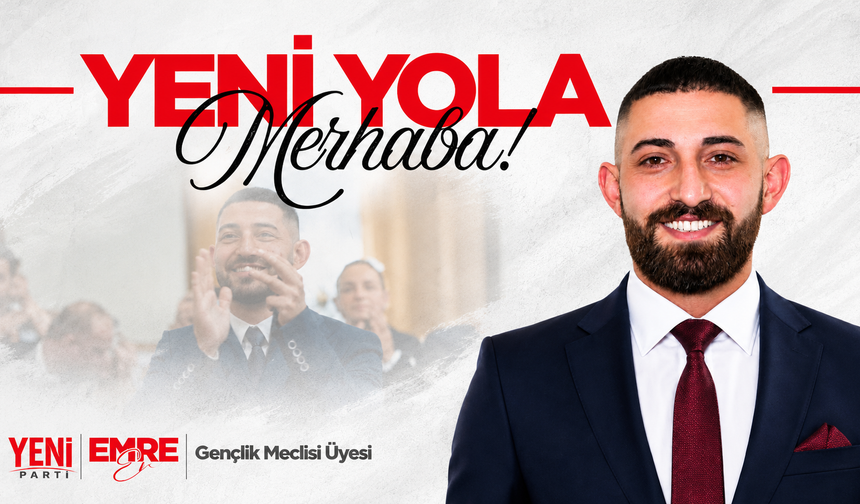 Yeni Parti Gençlik Meclisi’ne giren Gümüşhaneli Emre Er: "Gençliğin tükenmeyen enerjisiyle sahalardayız.