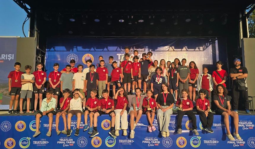 Ordu’daki Triatlon Bölgesel Lig Finali’nde Gümüşhane Başarısı
