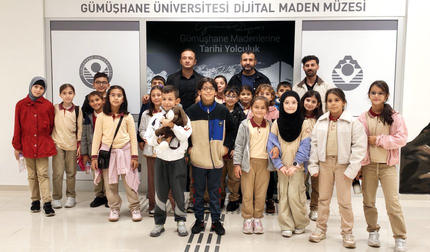Gümüşhane’nin Binlerce Yıllık Maden Tarihi Miniklere Dijital Müzede Anlatıldı