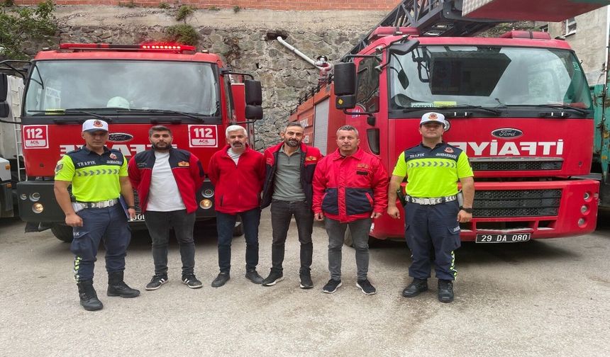 Gümüşhane İl Jandarma Komutanlığı’ndan Trafik Kazalarını Önleme Hamlesi