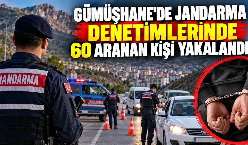 Gümüşhane’de Asayiş ve Trafik Denetimleri Kararlılıkla Sürüyor
