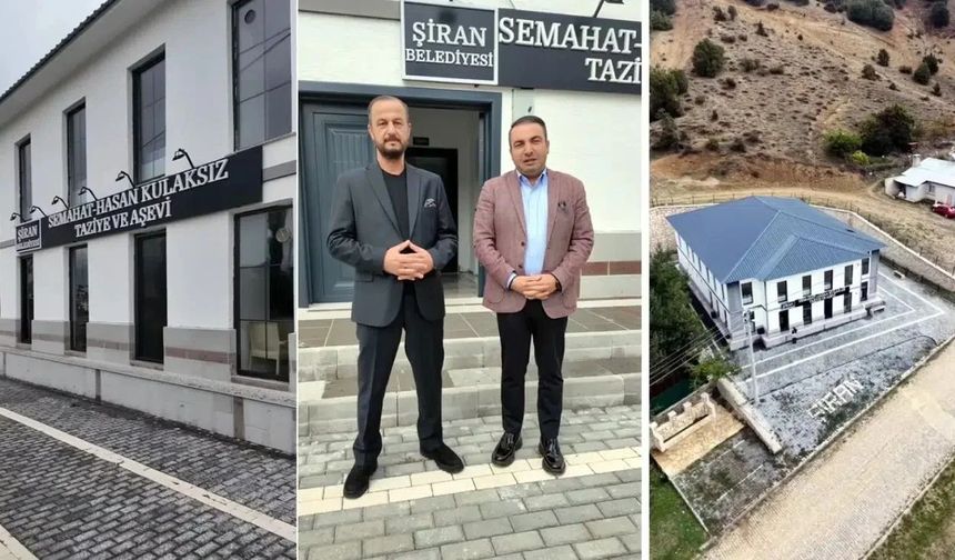 Şiran’da Kimse Yalnız Değil! Semahat ve Hasan Kulaksız Aşevi Kapılarını Açtı