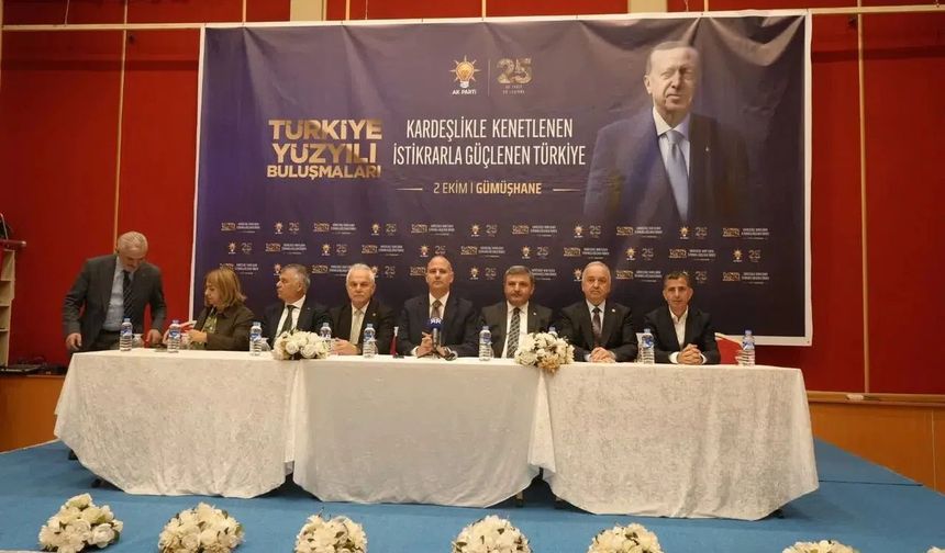 AK Parti Genel Başkan Yardımcısı Ömer İleri Gümüşhane’de Saha Çalışması Yaptı