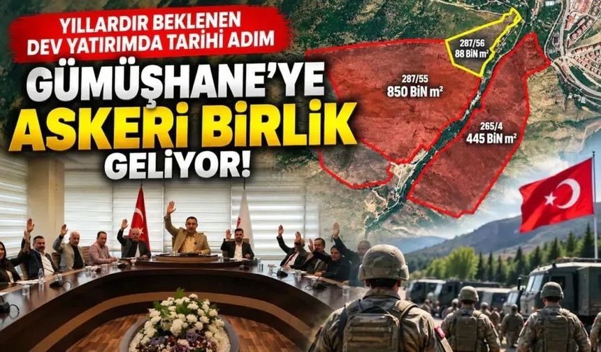 Vedat Soner Başer Müjdeyi Verdi: Gümüşhane Askeri Birliğine Kavuşuyor