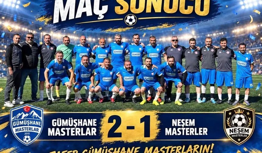 Sezonun İlk Düdüğü Çaldı, Gümüşhane Masterlar 3 Puanı Cebine Koydu
