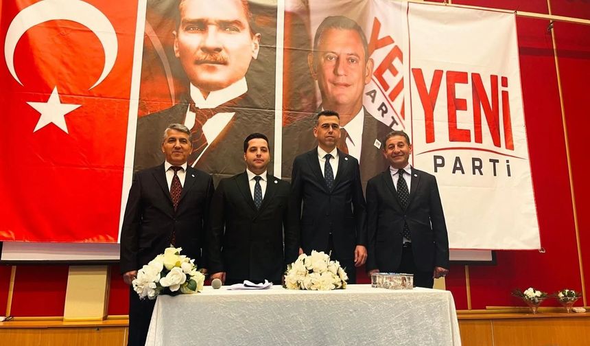 Özgür Deniz Demir Başkanlığındaki Yeni Parti Gümüşhane Kadrosu Göreve Hazır