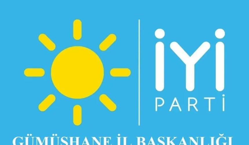 İYİ Parti Gümüşhane Teşkilatından Genel Başkan Müsavat Dervişoğlu'na Tam Destek