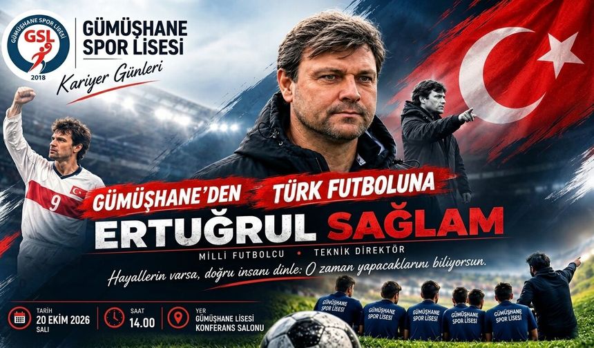 Türk Futbolunun Efsane İsmi Ertuğrul Sağlam Memleketinde Gençlerle Buluşuyor