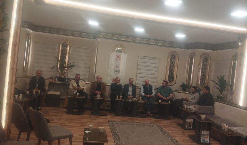 Gümüşhane Şehir Sohbetleri Programında Samimiyet ve İhlas Konusu Ele Alındı