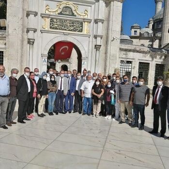 GÜDAP Eyüpsultan’da Mustafa Canlı için Mevlid-i Şerif Okutu