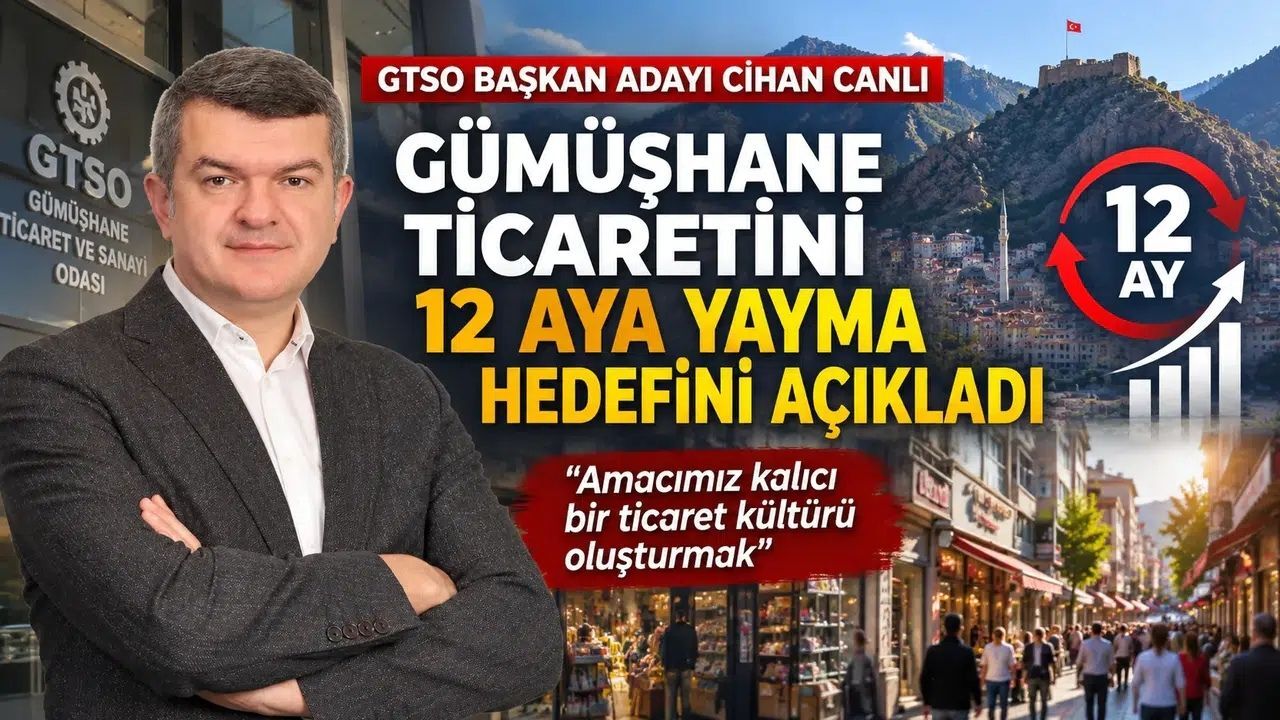 GTSO Başkan Adayı Cihan Canlı’dan Kent Ekonomisine Yönelik Stratejik Açıklamalar