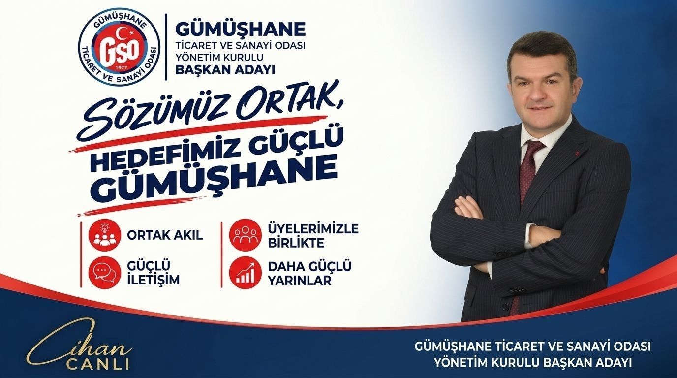 GTSO Başkan Adayı Cihan Canlı’dan 3 Ekim Öncesi Birlik Çağrısı