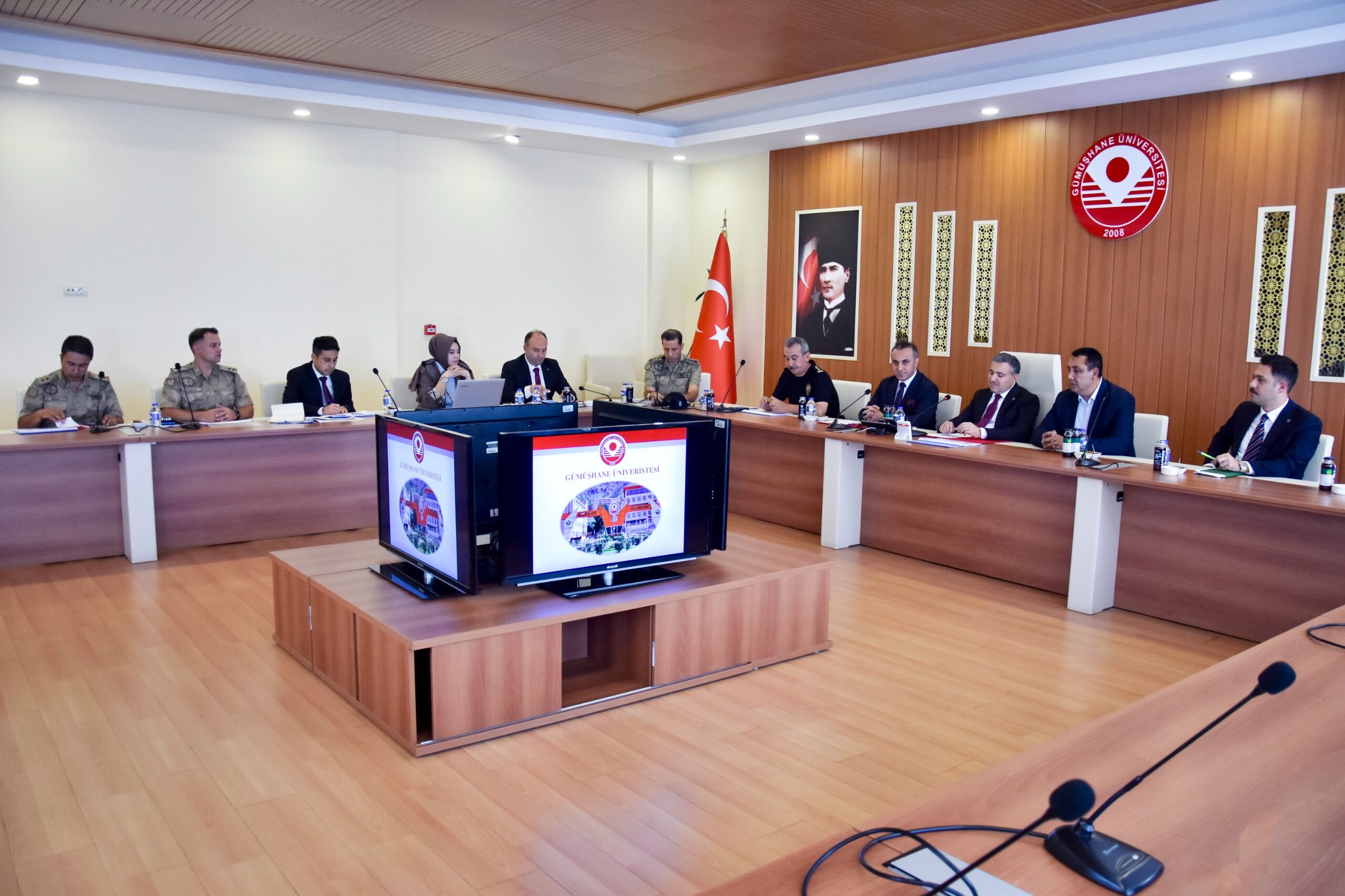 Gümüşhane’de Üniversite Güvenlik Komisyonu Toplandı